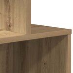 vidaXL Tables de chevet 2 Pièces chêne artisanal 35x35x55 cm