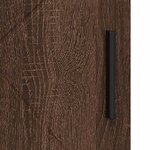 vidaXL Cabinet de salle de bain Chêne marron 60 x 35 x 80 cm