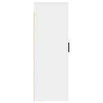 vidaXL Meuble TV mural Blanc 40x34 5x100 cm