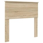 vidaXL Tête de lit Chêne Sonoma 80 cm Bois d'ingénierie
