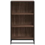 vidaXL Bibliothèque chêne marron 60x35x107 5 cm bois d'ingénierie