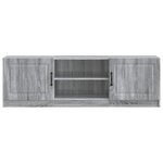 vidaXL Meuble TV Sonoma gris 150 x 31 x 47 cm Bois d'ingénierie