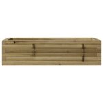 vidaXL Jardinière 90x40x23 cm bois de pin imprégné