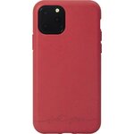 JUST GREEN Coque Bio pour iPhone 11 Rouge