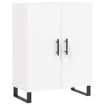 vidaXL Buffet blanc 69 5x34x90 cm bois d'ingénierie