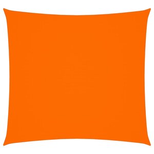 vidaXL Voile de parasol tissu oxford carré 7x7 m orange