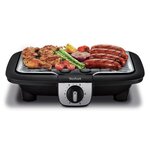 Tefal yy3818fb barbecue easygrill 2 en 1 + plancha de table