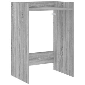 vidaXL Armoire pour machine à laver Gris Sonoma 67 5 x 48 x 97 cm