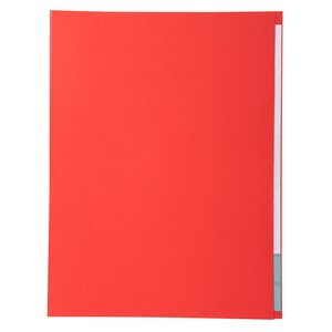Paquet De 100 Chemises Forever® 170 À Bord Décalé - 24x32cm - Rouge - X 5 - Exacompta