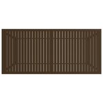 vidaXL Table de jardin Marron 190x80x72 cm Acier