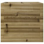 vidaXL Jardinière 50x50x45 5 cm bois de pin imprégné