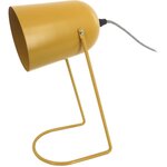 Lampe à poser en métal enchanté jaune