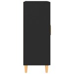 vidaXL Buffet Noir 69 5x34x90 cm Bois d'ingénierie