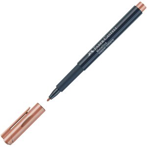 Marqueur Metallics Pointe Moyenne 1 5 mm Cuivre FABER-CASTELL
