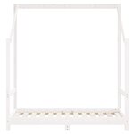 vidaXL Cadre de lit pour enfant blanc 2x(70x140) cm bois de pin massif