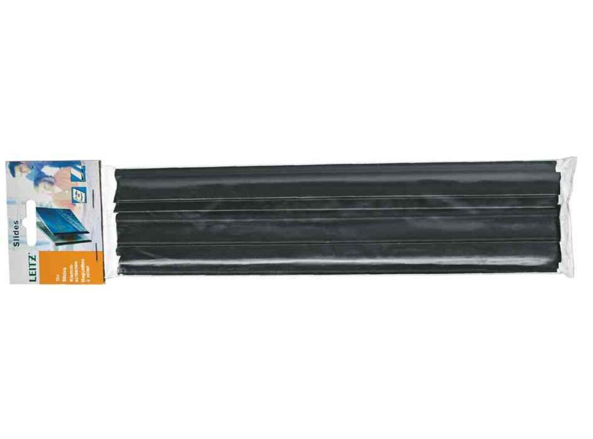 LEITZ Baguette de reliure plastique, diamètre: 10 mm, noir - Achat/Vente  LEITZ 80350420