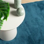 vidaXL Tapis OVIEDO à poils courts turquoise 80x150 cm