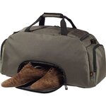 Sac de sport - sac voyage - compartiment chaussures - 1809789 - gris taupe
