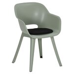 Madison Coussins de siège Panama lot de 2 39x36 cm Noir
