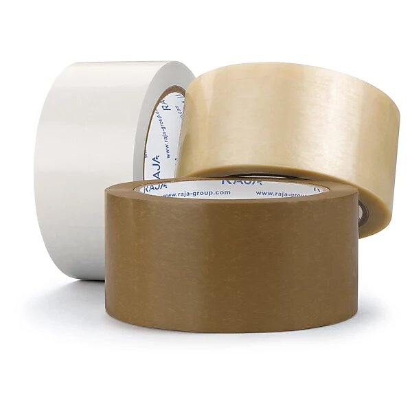 Ruban adhésif pvc havane raja résistant  32 microns 50 mm x 100 m (lot de 36)