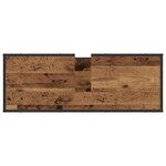 vidaXL Meuble de Lavabo de Salle de Bain Bois ancien 90 x 33 x 60 cm