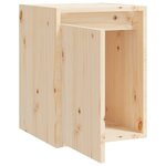 vidaXL Armoire murale 30x30x40 cm Bois de pin massif