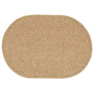 vidaXL Tapis ZIZUR Marron 200 x 140 cm Polypropylène