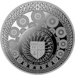 Pièce de monnaie en Argent 25 Dollars g 62.2 (2 oz) Millésime 2026 LION VS BULL