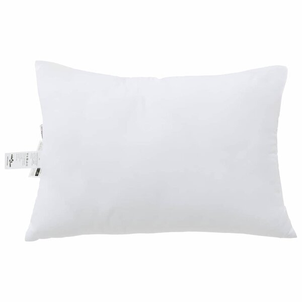 vidaXL Oreiller avec oreiller Blanc 60 x 40 x 20 cm Polyester