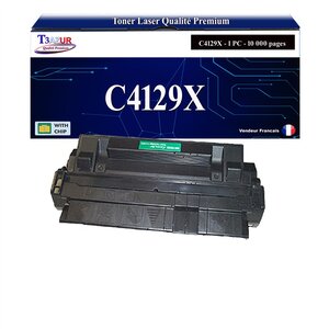 T3AZUR -Toner compatible avec HP C4129X (29X) pour HP LaserJet 5000  5000DN  5000GN  5000N  5000TN  5100  5100DTN  5100TN