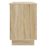 vidaXL Bureau Chêne Sonoma Bois d'ingénierie 142 5 x 50 x 75 cm