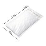 Lot 100 enveloppes bulles blanches – 4 tailles (4 × 25)