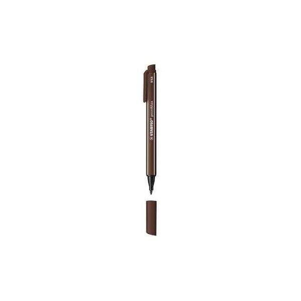 Stylo feutre pointMax pointe moyenne 0.8mm brun STABILO