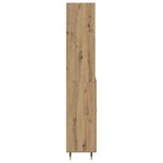 vidaXL Haut Armoire Chêne artisanal 69 5 x 34 x 180 cm