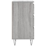 vidaXL Buffet sonoma gris 40x35x70 cm bois d'ingénierie