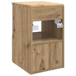 vidaXL Armoire de salle de bain Chêne artisanal 30 x 44 5 x 50 cm
