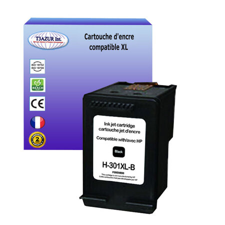 Cartouche Compatible HP 301XL noire