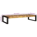 vidaXL Étagère de salle de bain avec étagère 120 x 50 x 23 cm