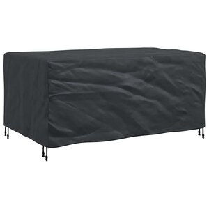 vidaXL Housse pour mobilier d'extérieur Noir 170 x 100 x 70 cm 210D