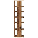 vidaXL Armoires à chaussures 2 Pièces vieux bois bois d'ingénierie