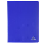 Protège-documents En Polypropylène 5/10e Opak Pochettes Cristal 160 Vues - A4 - Couleurs Assorties - X 8 - Exacompta
