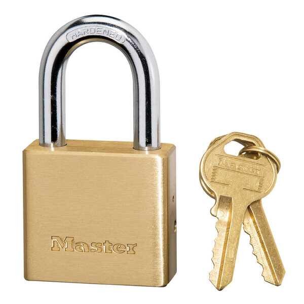 Cadenas en laiton massif à clé idéal pour sécuriser portails abris de jardin 70 x 38 x 20 mm