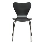 Lot de 4 chaises de salle à manger moderne design robuste noir 03_0009813