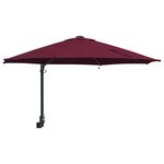vidaXL Parasol de jardin 248 x 248 x 148 cm Polyester et Acier