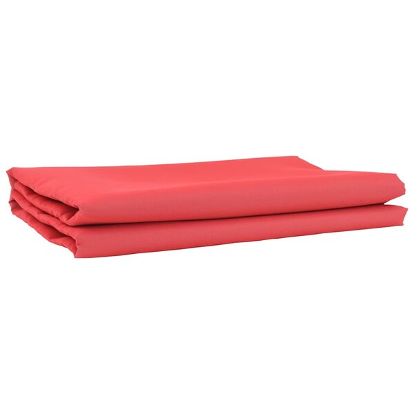 vidaXL Toile de rechange pour store banne Rouge 10 x 1.6 m tissu