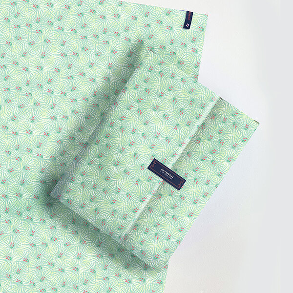 KIT Feuille cadeau réutilisable M Vert Vincennes