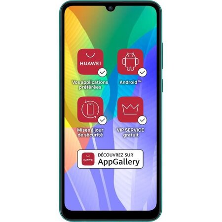 Huawei y6p emerald green 64 go