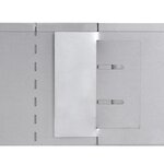 vidaXL Clôture de pelouse 20 Pièces Acier galvanisé 100x20 cm