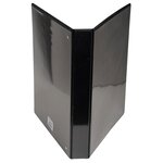 Classeur personnalisable Kreacover A4 Maxi 4 Ax Diam 25 mm Dos 47 mm Noir EXACOMPTA