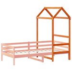 vidaXL Toit de lit pour enfants 98x70x176 5 cm bois de pin massif